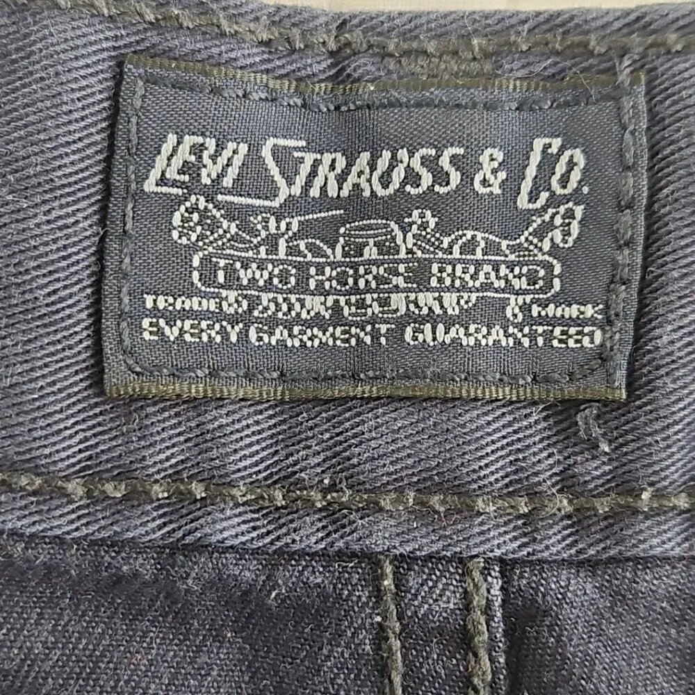 Levi's Carrier Cargo‎ Shorts Men's 40 Navy Blue 13